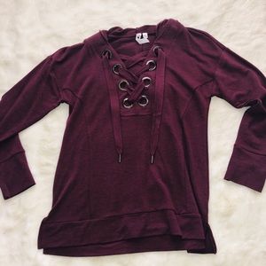 Maroon Pullover Sweater